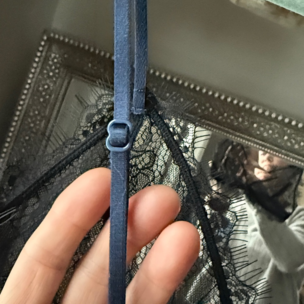 Free People eyelash bralette with adjustable straps - Picture 5 of 8